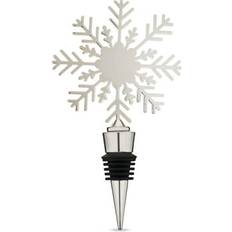 Dishwasher Safe Bottle Stoppers Twine Holiday Snowflake Bottle Stopper