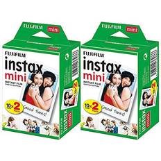 Analogue Cameras Fujifilm Instax Mini Instant 40 Sheets 2 Packs of 20 Sheets