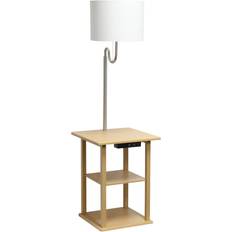 Lighting Simple Designs 57 Modern 2 Tier Floor Lamp