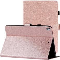 MAULUND iPad 10.2" 2021 2019 Glitter Cover Rose