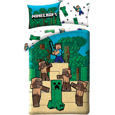 MCU Minecraft Påslakanset 140 x 200 cm