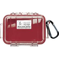 Pelican Pelican 1010 Micro Case Red/Clear 1010-028-100