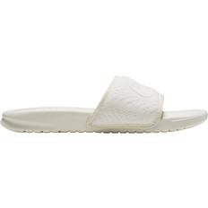 Nike Benassi Just Do It Textile SE Badesandaler Dame Hvid