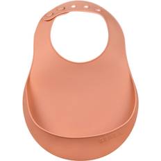 Bavoirs alimentaires vente Beaba Bavoir silicone terracotta