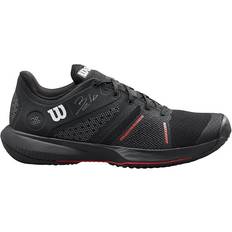 Wilson Chaussures de cyclisme Wilson Bela Pro Padel Zapatos - Black/Grey/Poppy Red