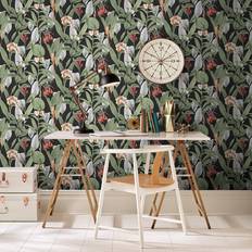 Graham & Brown Black Wallpapers Graham & Brown Botanical Wallpaper 103798 in Black