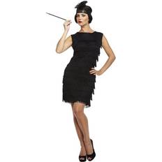 Henbrandt Black Flapper Dress Costume