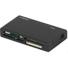 Lettori di Schede di Memoria Vivanco 34296 Usb 2.0 Nero Lettore Di Schede