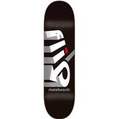 Skateboards Flip Strobe Skateboard Deck Black 8"