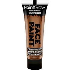 Kostumer PaintGlow Face Ansigtsmaling Light Brown