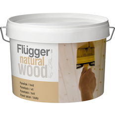 Målarfärg Flügger Flügger Natural Wood Panellack Vit