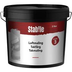 Stabile Målarfärg Stabile Takfärg 3 Stabile Takfärg Vit 5L