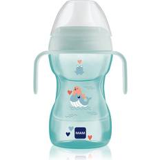 Mam Gobelets anti-fuite Mam Fun to Drink Cup tasse d’apprentissage Green 270 ml