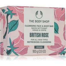 The Body Shop Saponi solidi The Body Shop British Rose Reinigende, Feste Seife & Gesicht 100 G