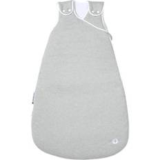 Nordic Coast Company Baby sovsäck hela året 70 cm nordic coast sovsäck grå 3–6 månader Baby sovsäck året med dragkedja för 18–21° rumstemperatur