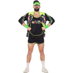 Kostumer Neon Grøn Aerobic Kostume