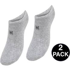 No Show Socks Leo 2-Pack Grey 43-46