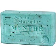 Chatelard Marseille Soap with Sweet Almond Oil Mint Leaves