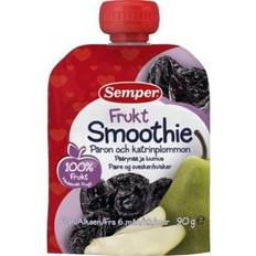 Babymad & Tilskud Semper Smoothie Pære & Sveske 6 mdr.