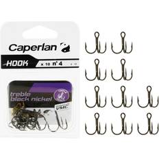 Caperlan Fishing Treble Hook Black Nickel