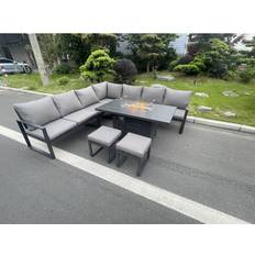 Aluminium Modular Sofa Garden & Outdoor Furniture Fimous Corner Modular Sofa