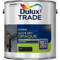 Paint Dulux Trade Weathershield Quick Dry Opaque Black 2.5L