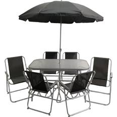 Samuel Alexander SA8BG Patio Dining Set, 1 Table incl. 6 Chairs