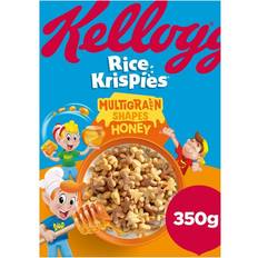 Cereal, Porridge & Oats Kellogg's Rice Krispies Multigrain Shapes Honey 350g 1pack