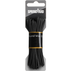 Vita Skosnören Springyard Round Wax 2.0 Black Skosnören