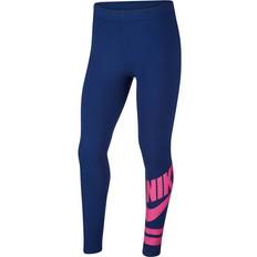 Nike Sportswear Tights Flickor Blå Pink