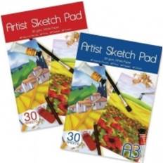 Artbox A3 Sketch Pad Assorted Colour Sheet of 30