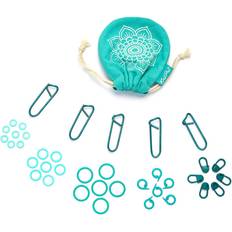 Maschenmarkierer Knitpro Mindful Markierer Kunststoff 100 St