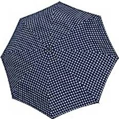 Knirps X1 Ficka paraply 18 cm, Navy Dot Superthin, One Size