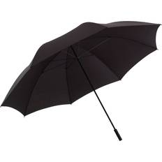 Regenschirme Tops Großer Regenschirm XXL Ø180 Schirm 7Personen Stockschirm Groß Golfschirm schwarz