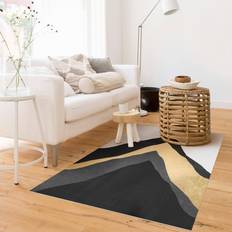 Tapis En Vinyle Montagne Negro, Blanco cm