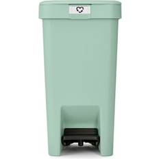 Verde Cestini per pedali Brabantia StepUp Per Raccolta Differenziata Capacità 10 L Jade Green 800368