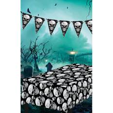 Fiesta Halloween dug med Kranie motiv