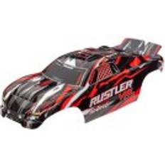 Traxxas 3726 Karo Rustler VXL rot, kpl. lackiert TRX3726
