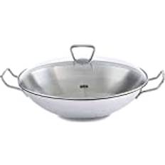 Fissler Wok-Pfannen Fissler wok kunming glasdeckel 36 cm