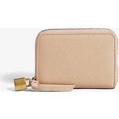 Wallets & Key Holders Ted Baker Wesmin Padlock Small Leather Purse - Taupe