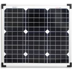 enjoy Mono 30W 12V monokristallin Solcellsmodul Solcellsmodul idealisk för husbil, trädgårdshus, båt