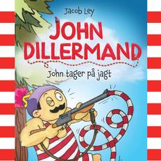 Billig Lydbøger John Dillermand #2: John tager på jagt (Lydbog, CD)