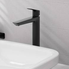 Armatur Hansgrohe Logis Matt Black Single Lever Basin Mixer Tap 240 Fine Black