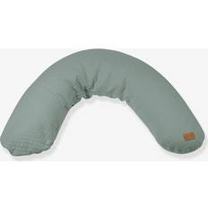 Kun betræk Graviditets- & Ammepuder Beaba Ergonomisk Cornet-Pude Til Gravide Og Ammende Kvinder Big Flopsy Fleur De Coton Sage Green