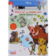Disney Skriv og visk ud Mine første tal 9788771862959