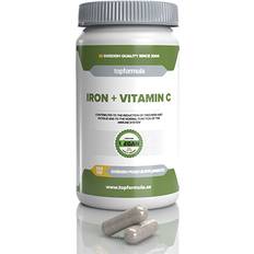 TopFormula Vitaminer & Mineraler TopFormula Vegan Järn + Vitamin C 100 st