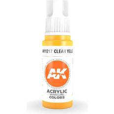 Amarillo Pinturas acrílicas Clear Yellow 17ml