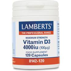 Lamberts Vitaminer & Kosttillskott Lamberts D-vitamin 120 tabletter/kapslar