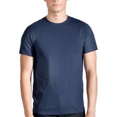 Bread & Boxers Crew-neck Regular Camiseta de Manga Corta Azul