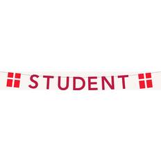 Festartikler 'STUDENT' Guirlande Rød/ 4 M